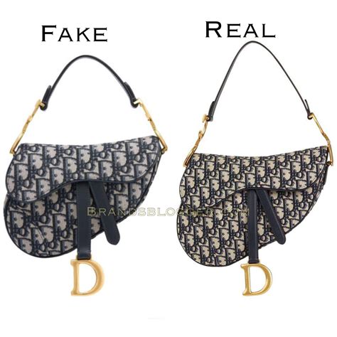 how to tell a fake dior bag|knockoff dior saddle bag.